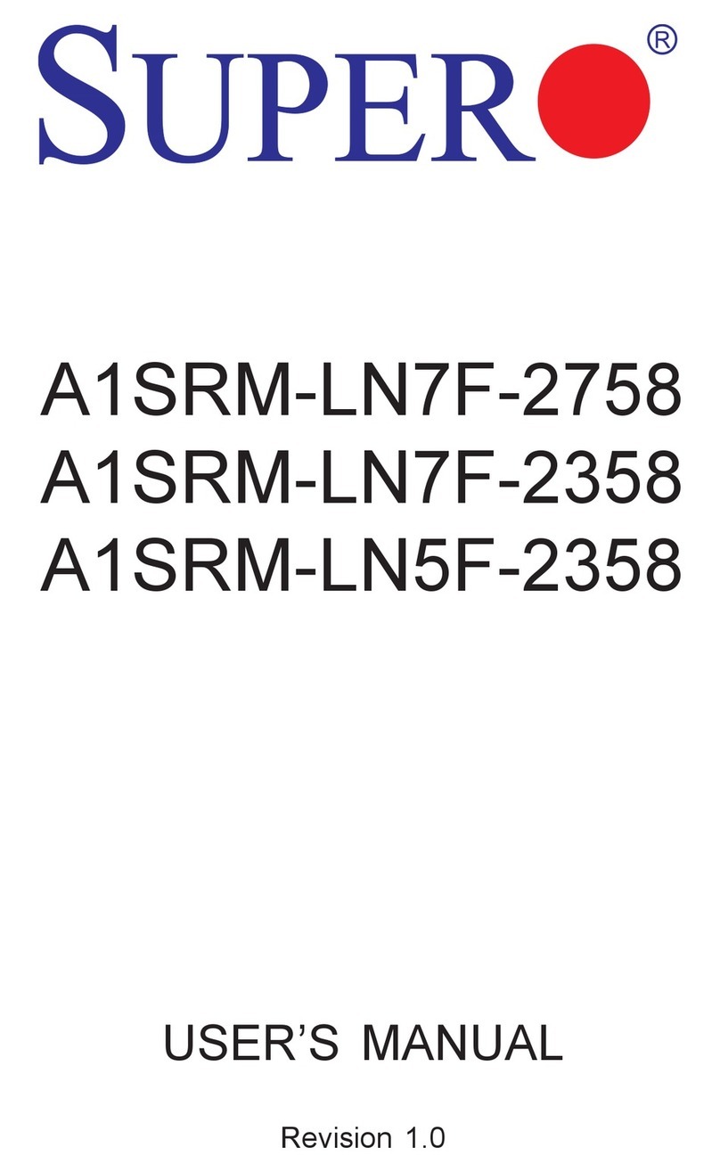 Supero Supero A1SRM-LN7F-2758 user manual