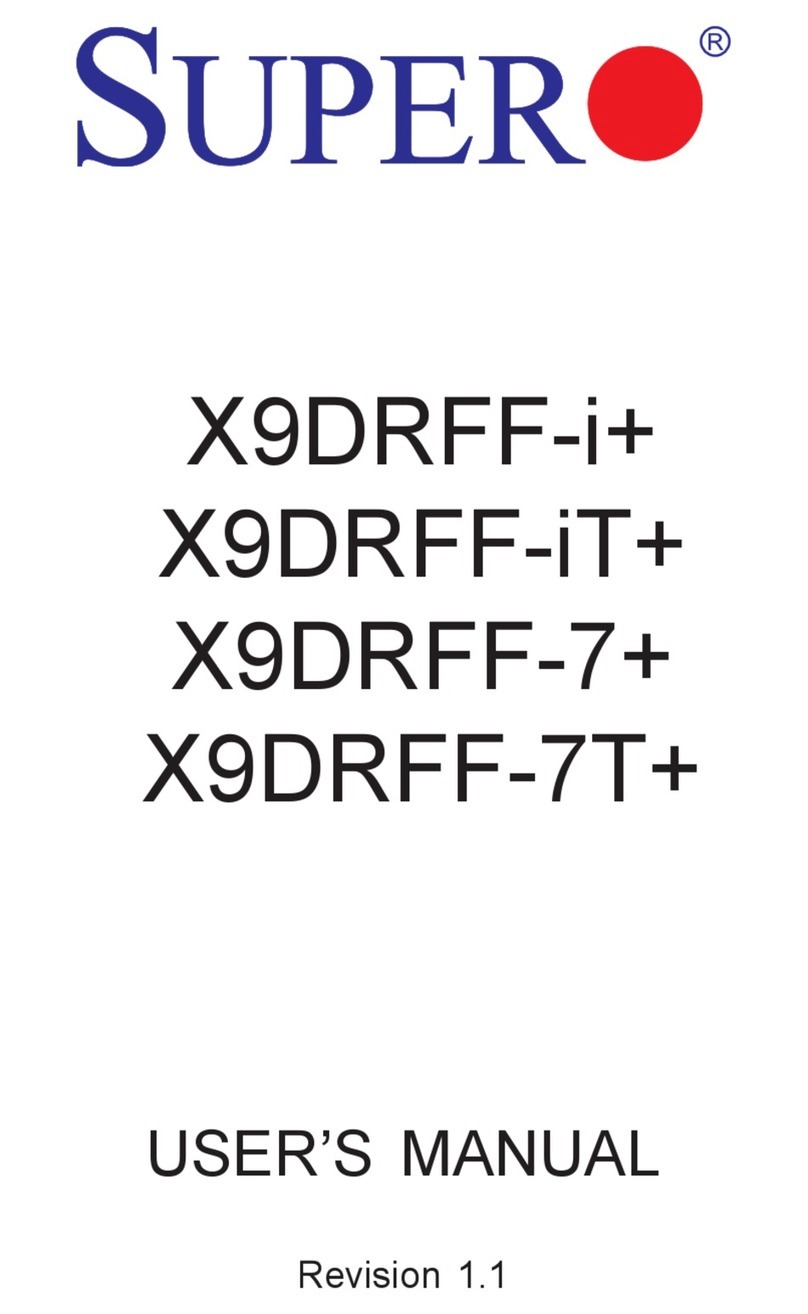 Supero Supero X9DRFF-i+ user manual