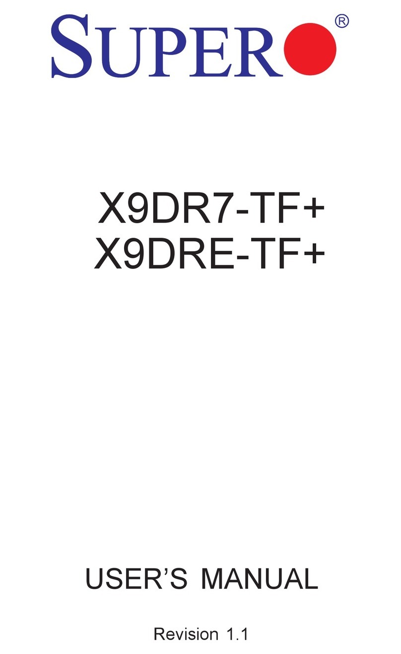Supero X9DR7-TF+ user manual