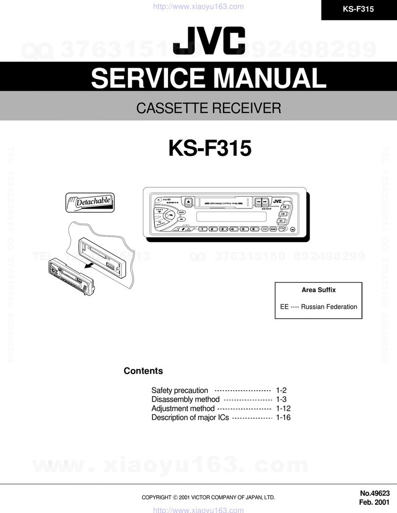JVC KS-F315 User manual