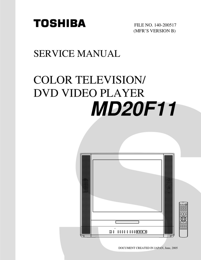 Toshiba MD20F11 Service manual