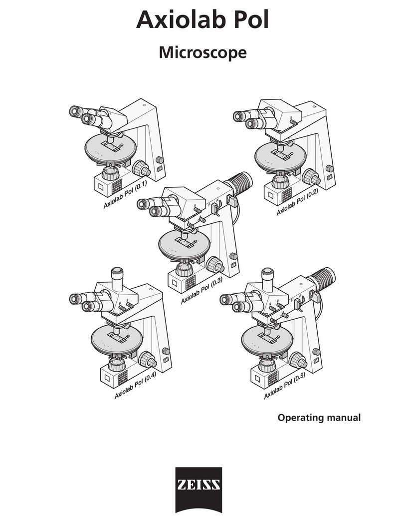 Zeiss Axiolab Pol operating manual