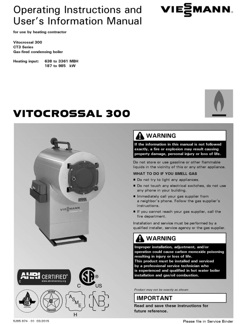 Viessmann Vitocrossal 300 CT3 SERIES Guide