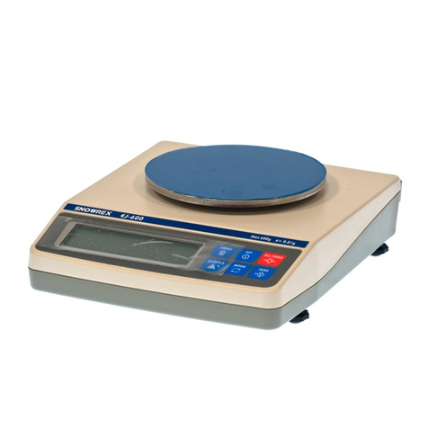 Snowrex EJ-600 User manual