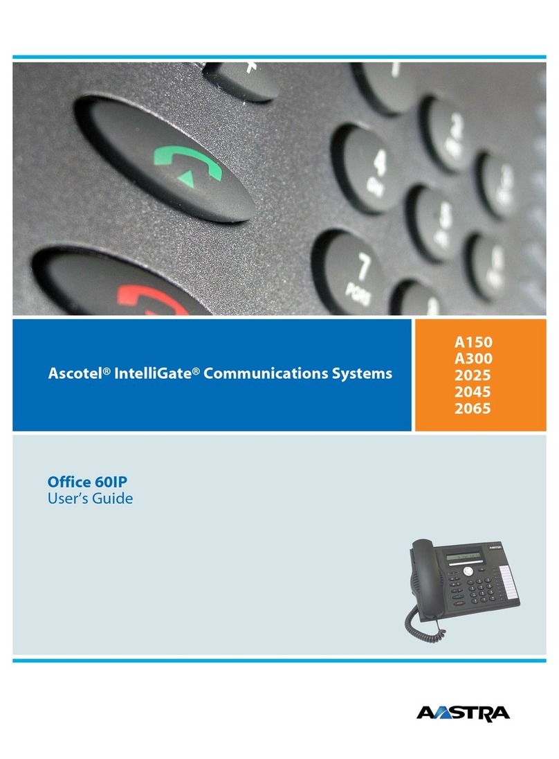 Aastra Office 60IP A150 user guide
