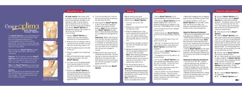 Emjoi Optima Instructions for use