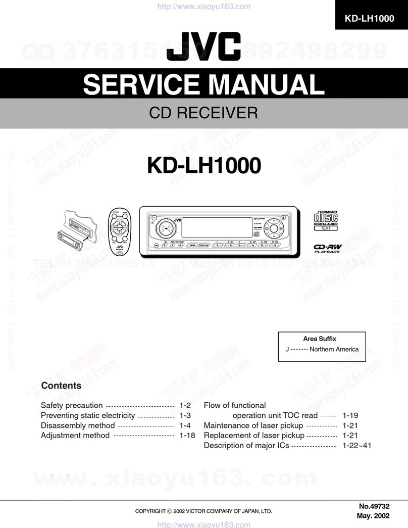 JVC KD-LH1000 User manual