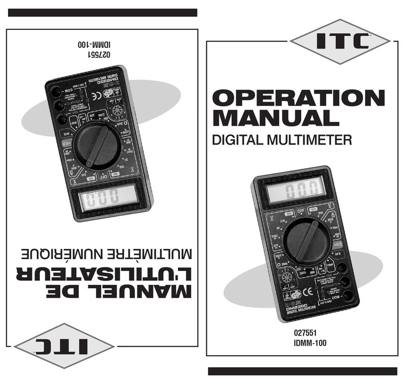 ITC IDMM-100 User manual