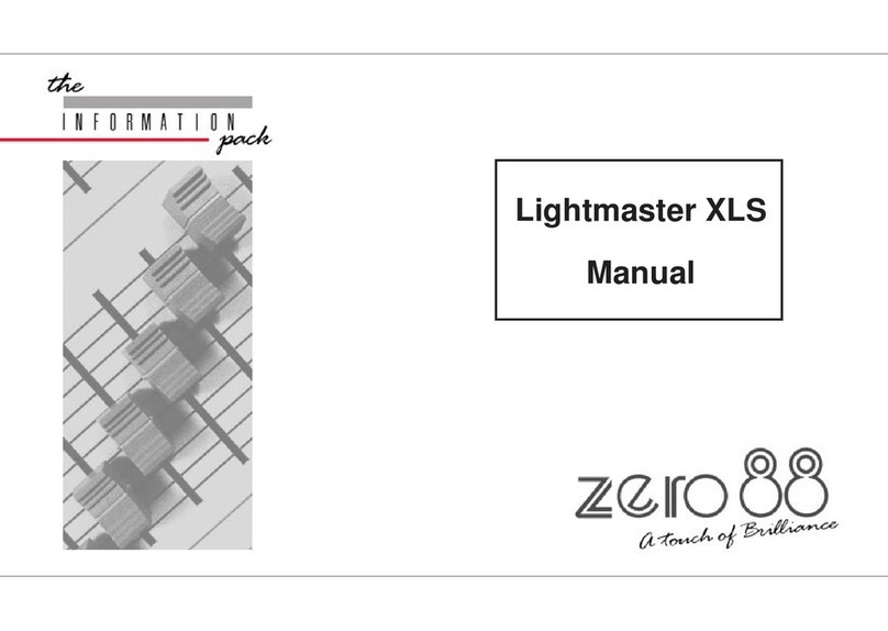 Zero88 Lightmaster XLS manual