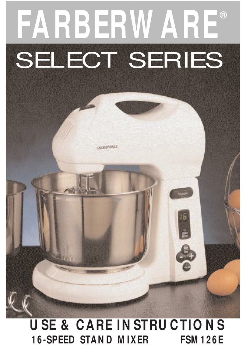 Farberware SELECT FSM126E Use & care instructions