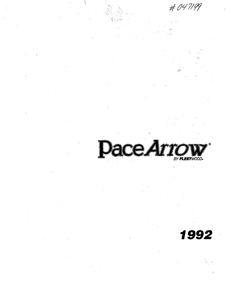 Fleetwood Pace Arrow 1992 User manual