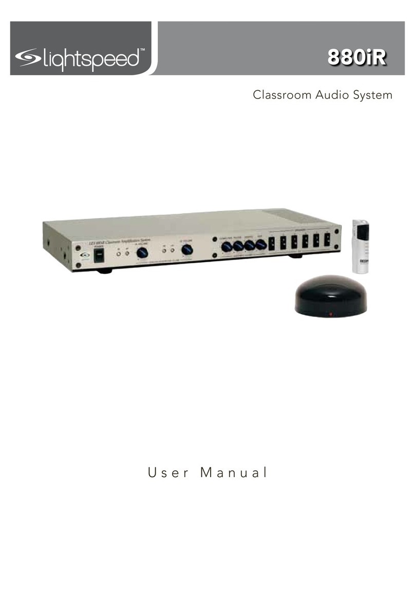 Lightspeed 880iR User manual