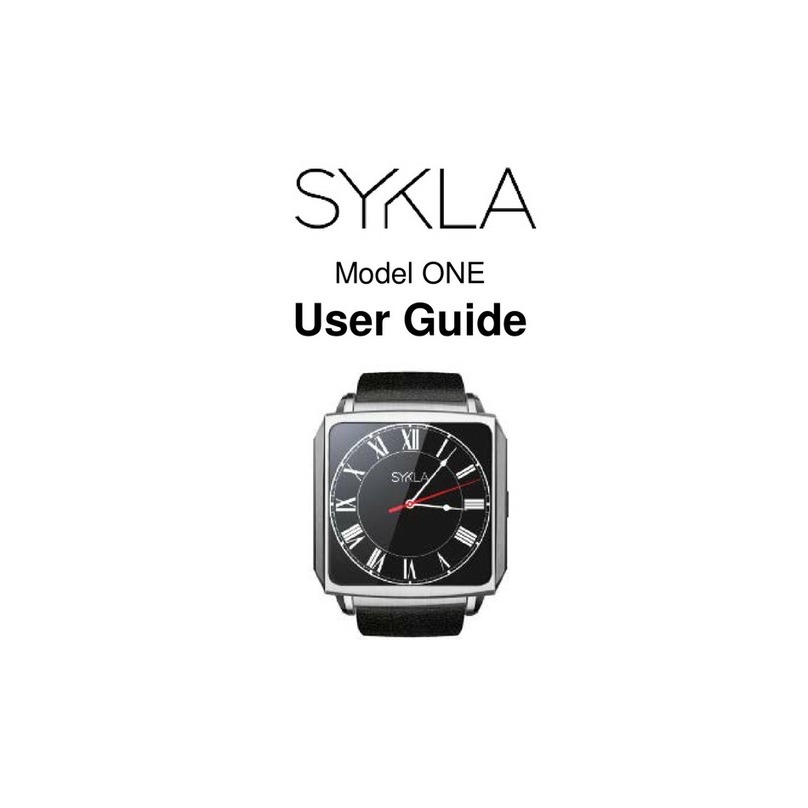 Sykla One user guide