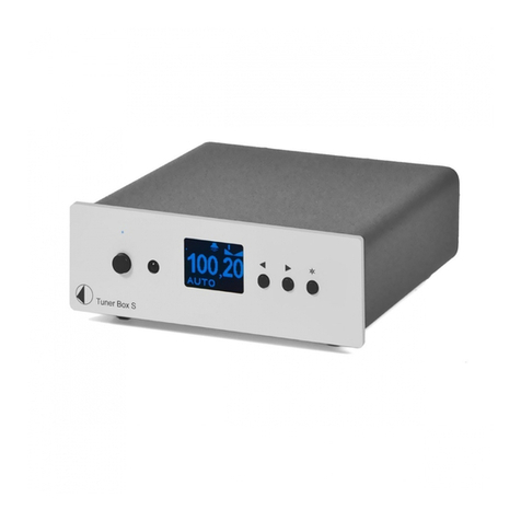 Pro-Ject Audio Systems Tuner Box S Instructions for use