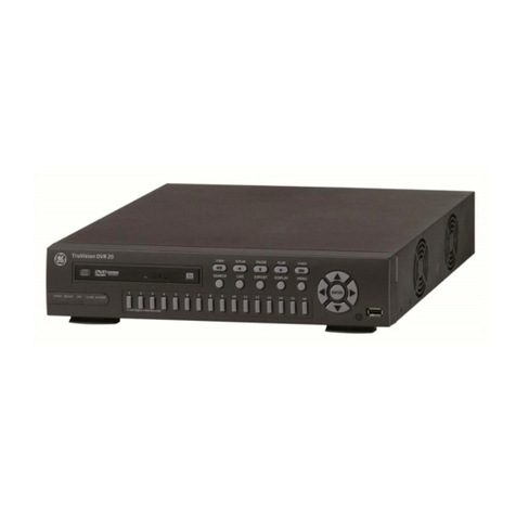 GE TruVision DVR 20 User manual
