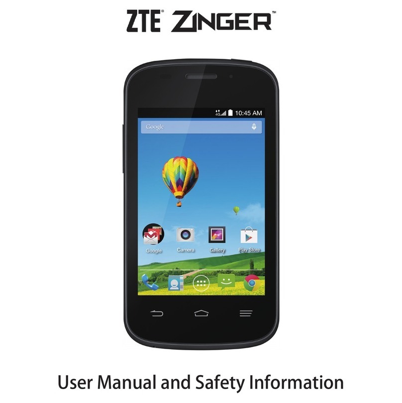 Zte Zinger User manual
