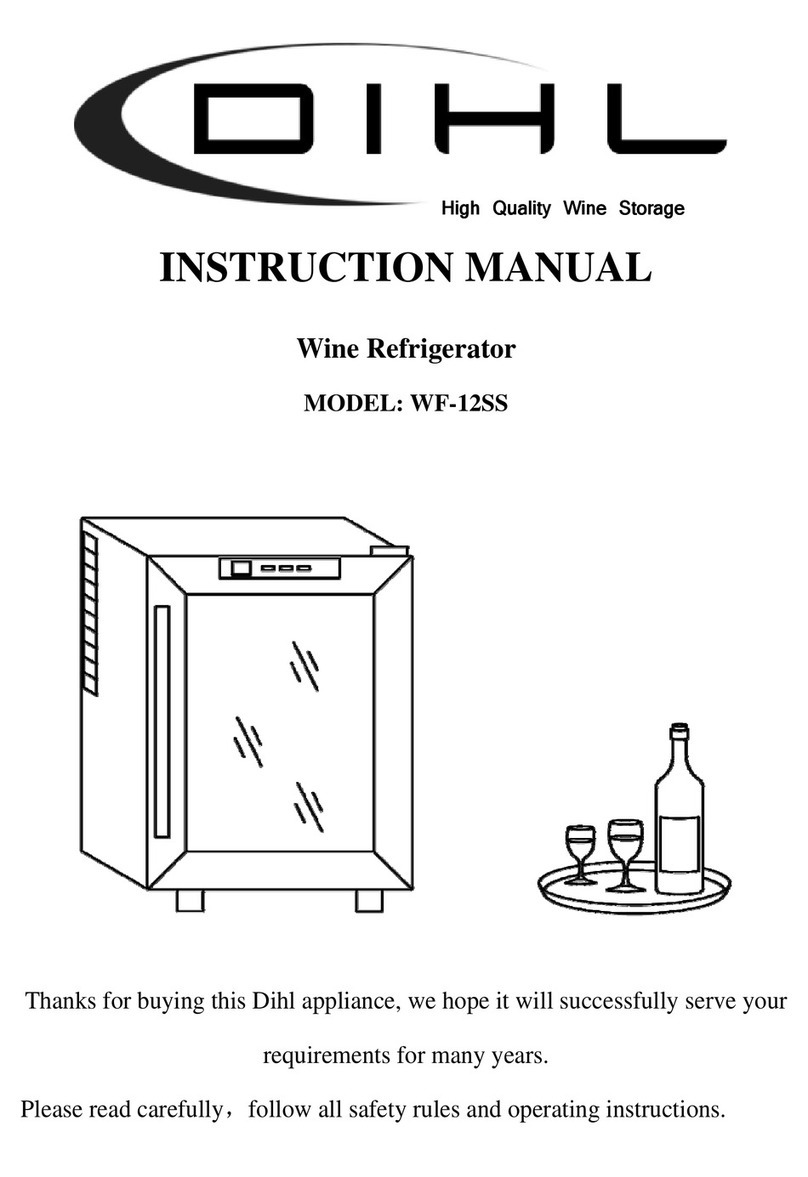 DIHL WF-12SS instruction manual