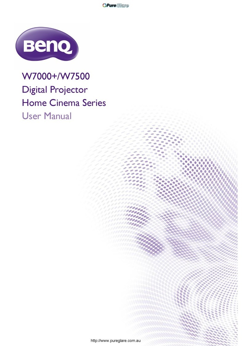 BenQ W7000+ user manual