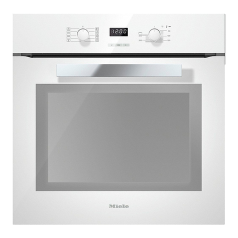 Miele H 2661 B Operating and installation instructions