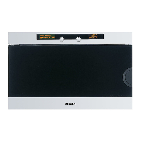 Miele DG 2351 User manual