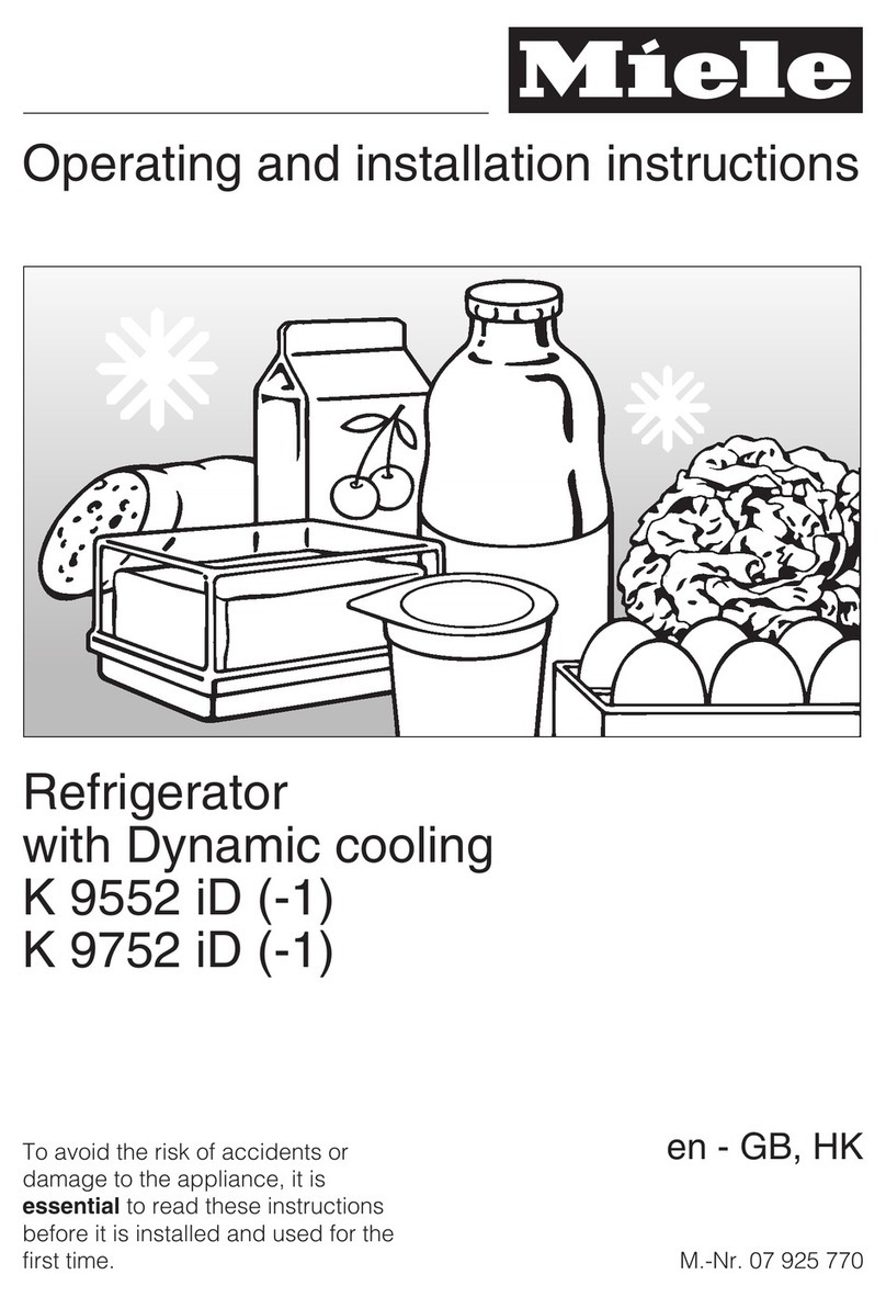 Miele K 9552 iD User manual
