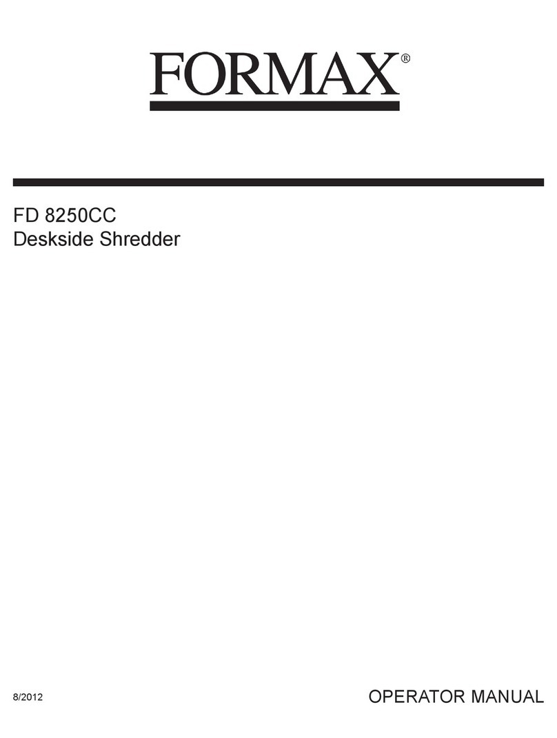 Formax FD 8250CC User manual