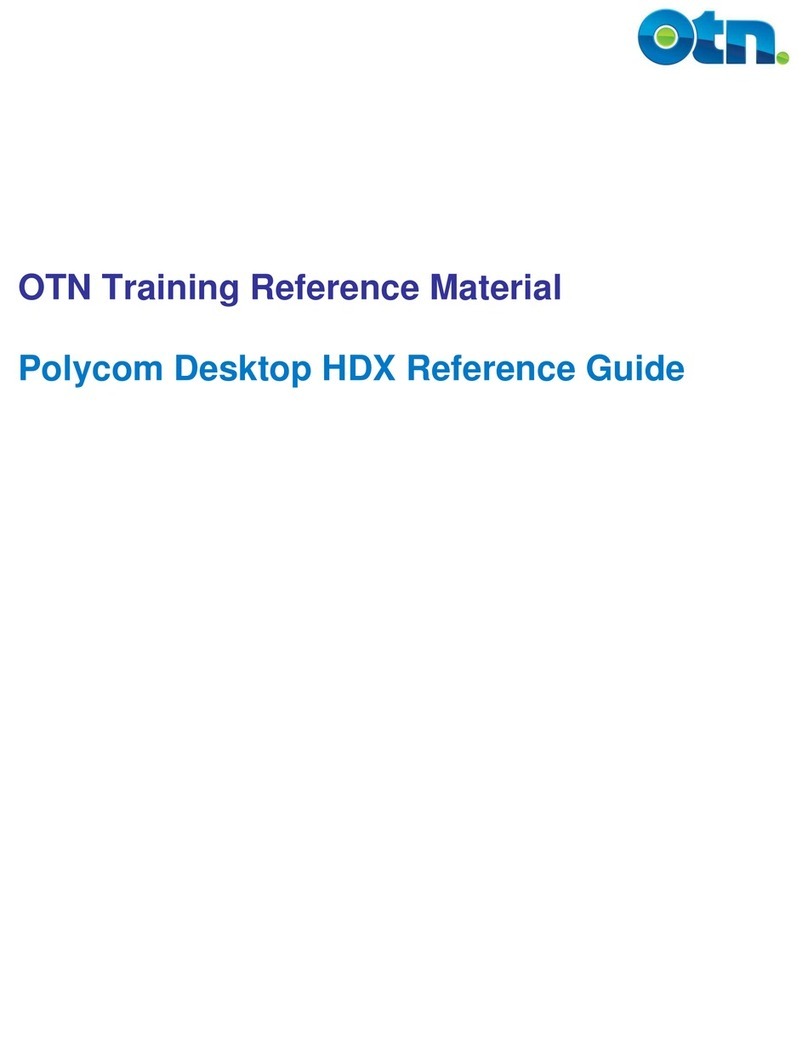 Polycom HDX Desktop Systems User manual