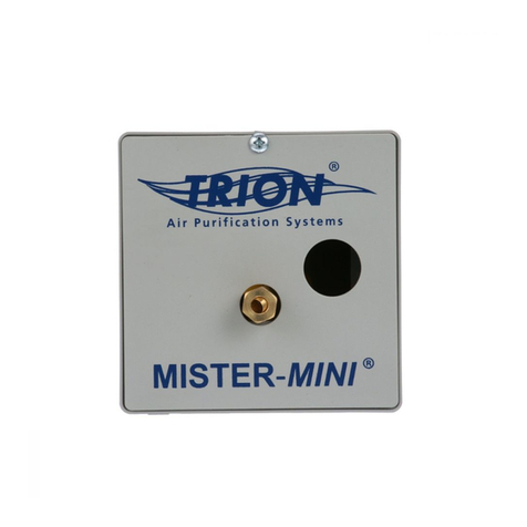 Trion Mister-MINI Instruction manual Trion Mister-MINI Instruction manual