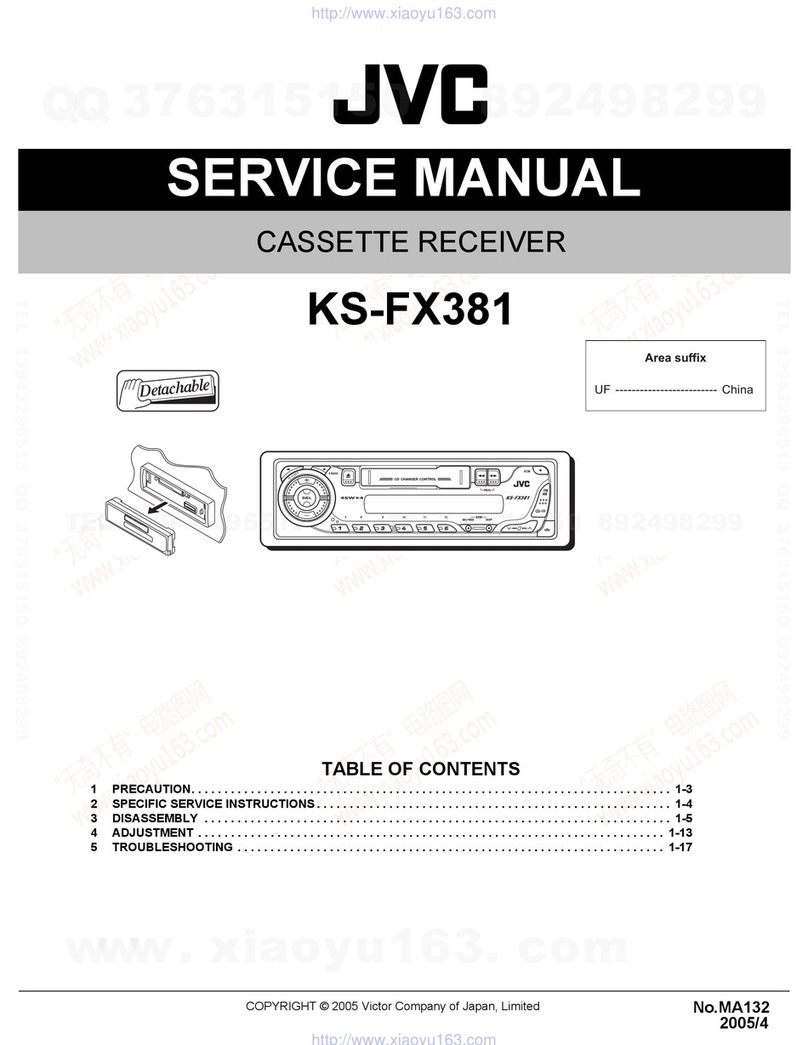 JVC KS-FX381 User manual