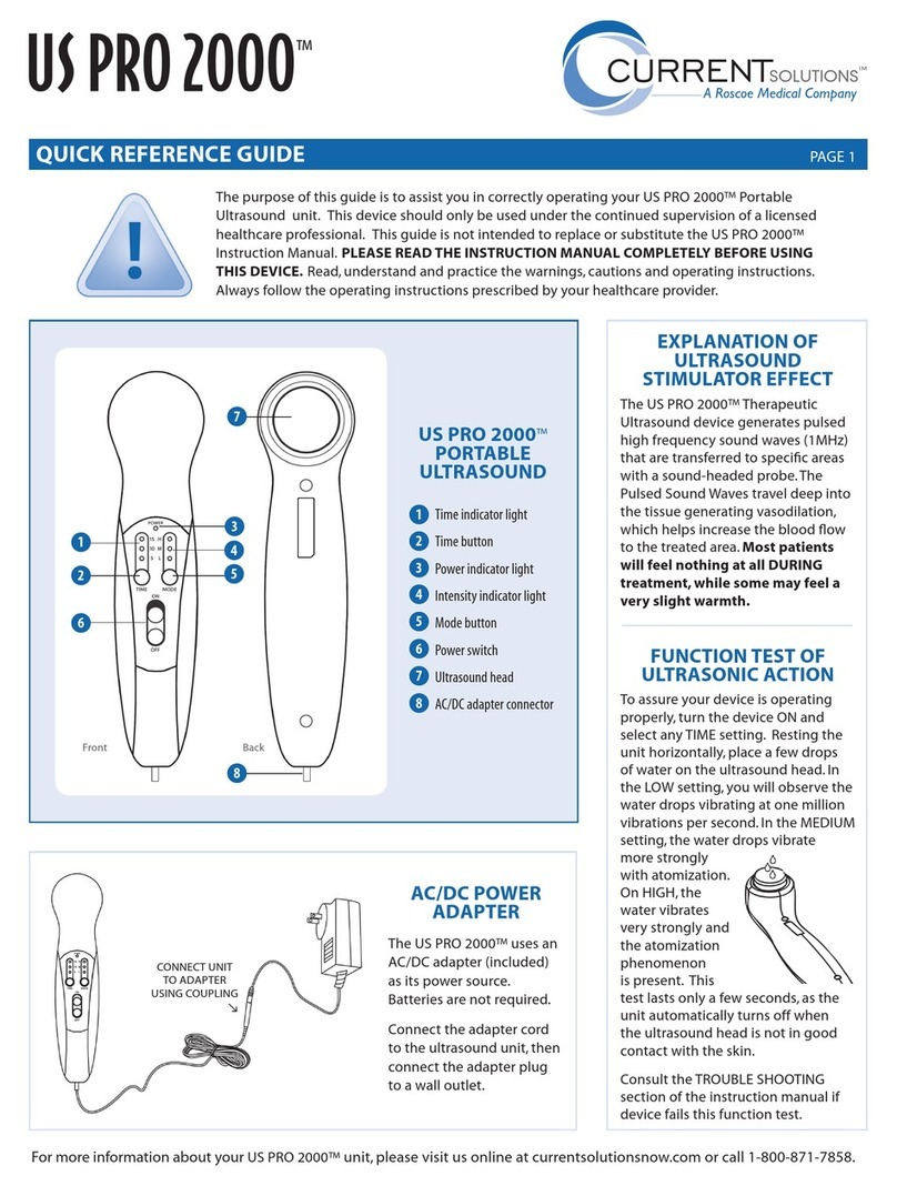 Current Solutions US PRO 2000 User manual