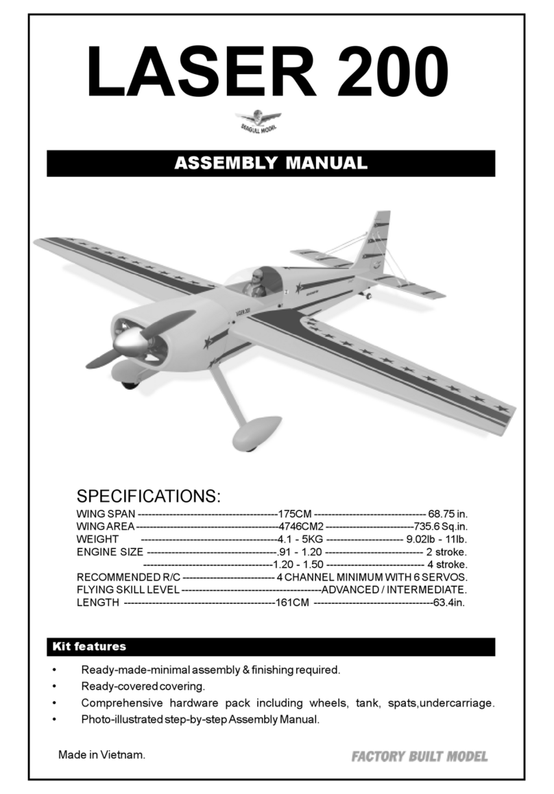 Seagull Models Laser 200 Assembly manual