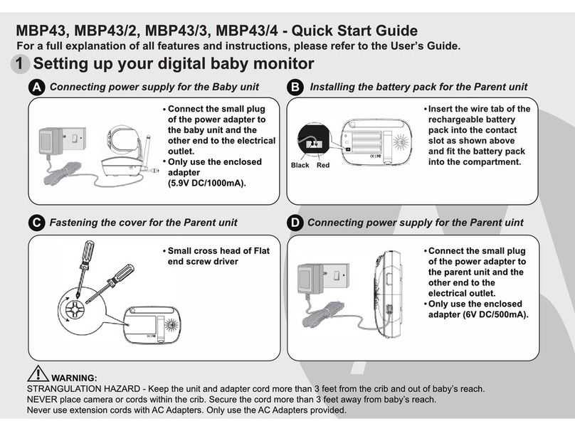 Motorola MBP43 quick start guide