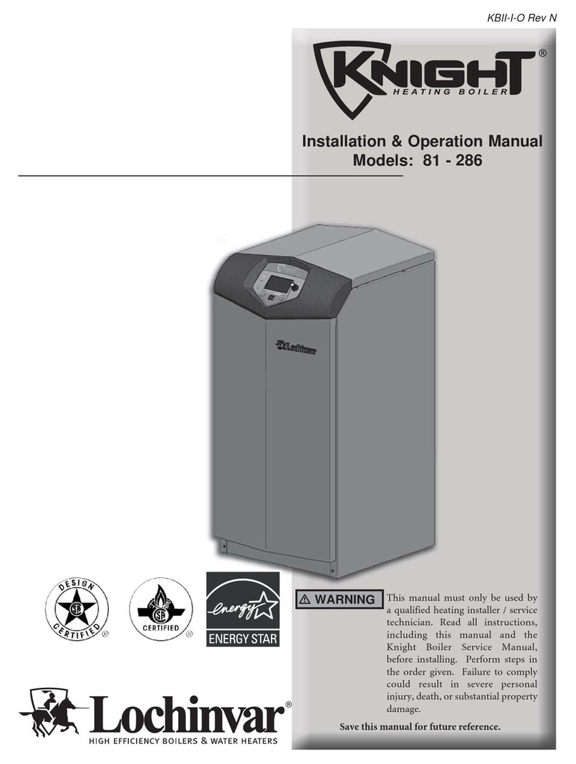 Knight 81 - 286 Installation & operation manual Knight 81 - 286 Installation & operation manual