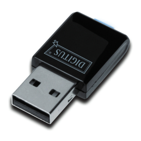 Digitus Wireless 150N PCI Adapter User manual