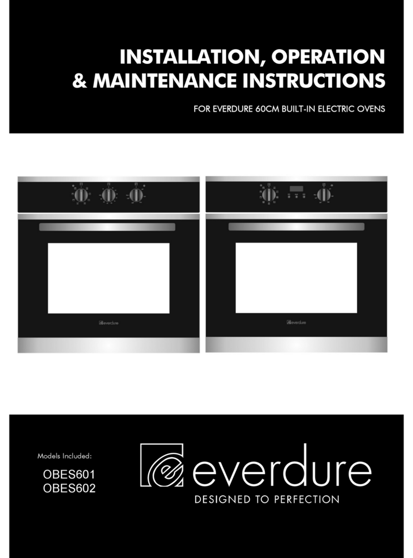 Everdure OBES601 Operating & maintenance instructions Everdure OBES601 Operating & maintenance instructions
