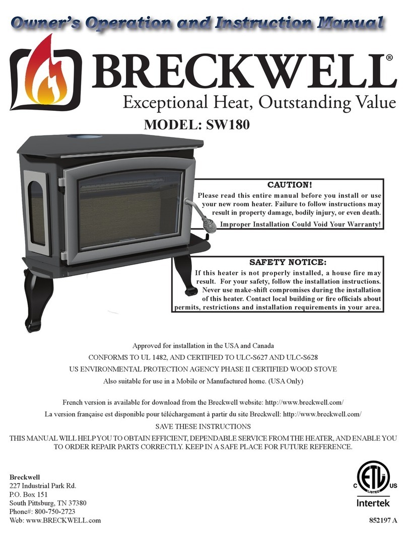 Breckwell SW180 User manual