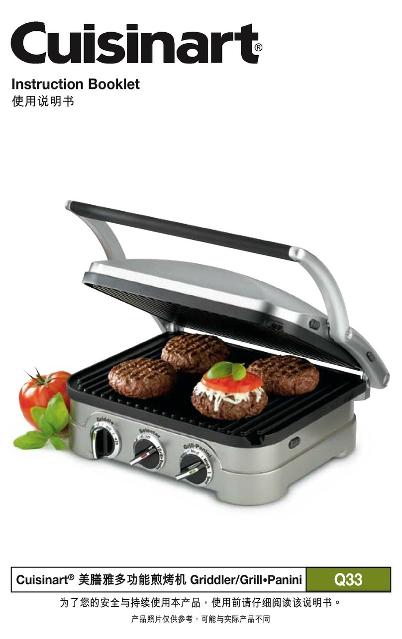 Cuisinart Q33 User manual