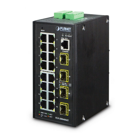 Planet IGS-20040MT User manual