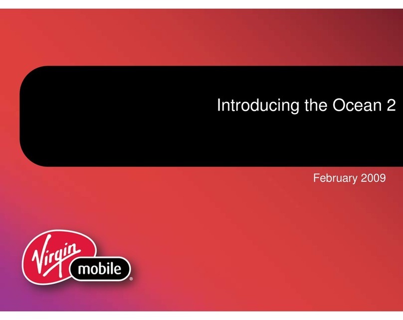 Virgin Ocean 2 User manual