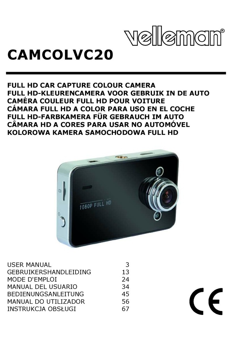 Velleman CAMCOLVC20 user manual