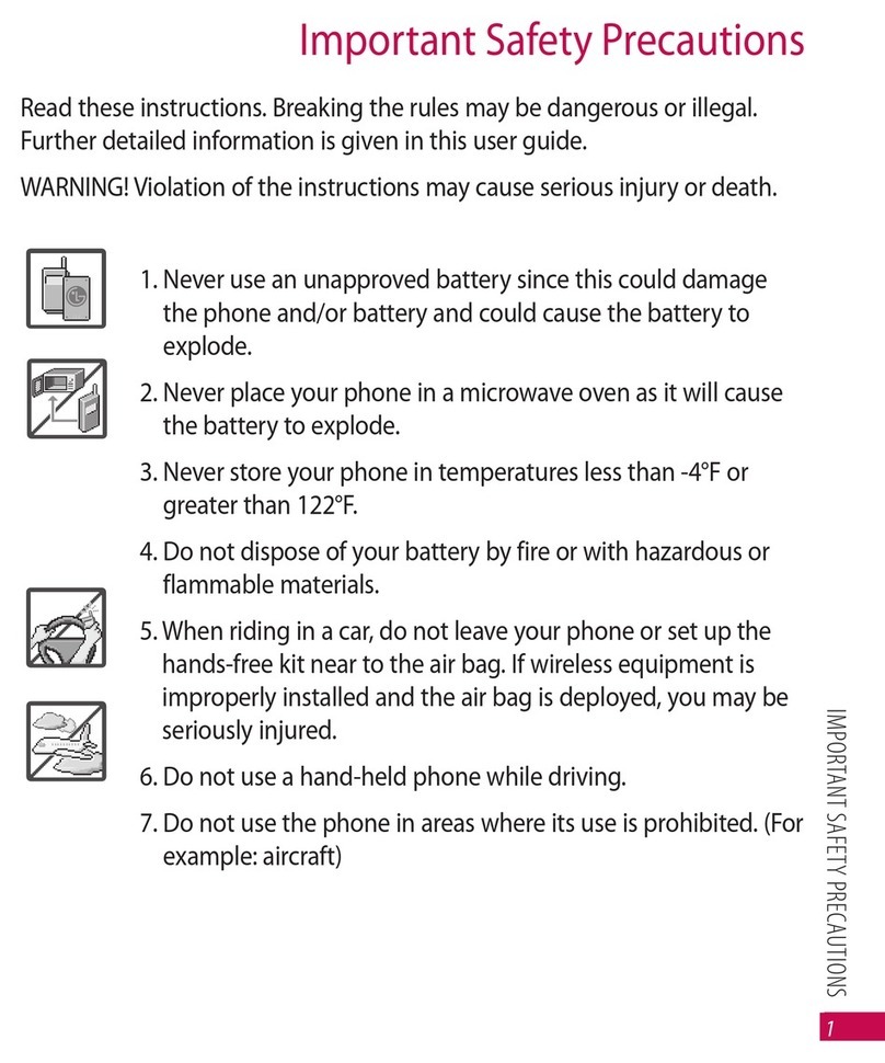 LG LG9600 User manual