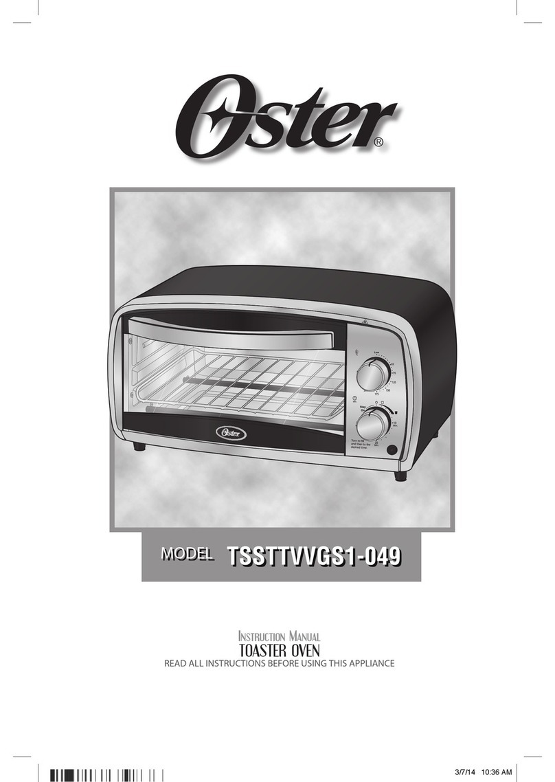 Oster TSSTTVVGS1-049 User manual