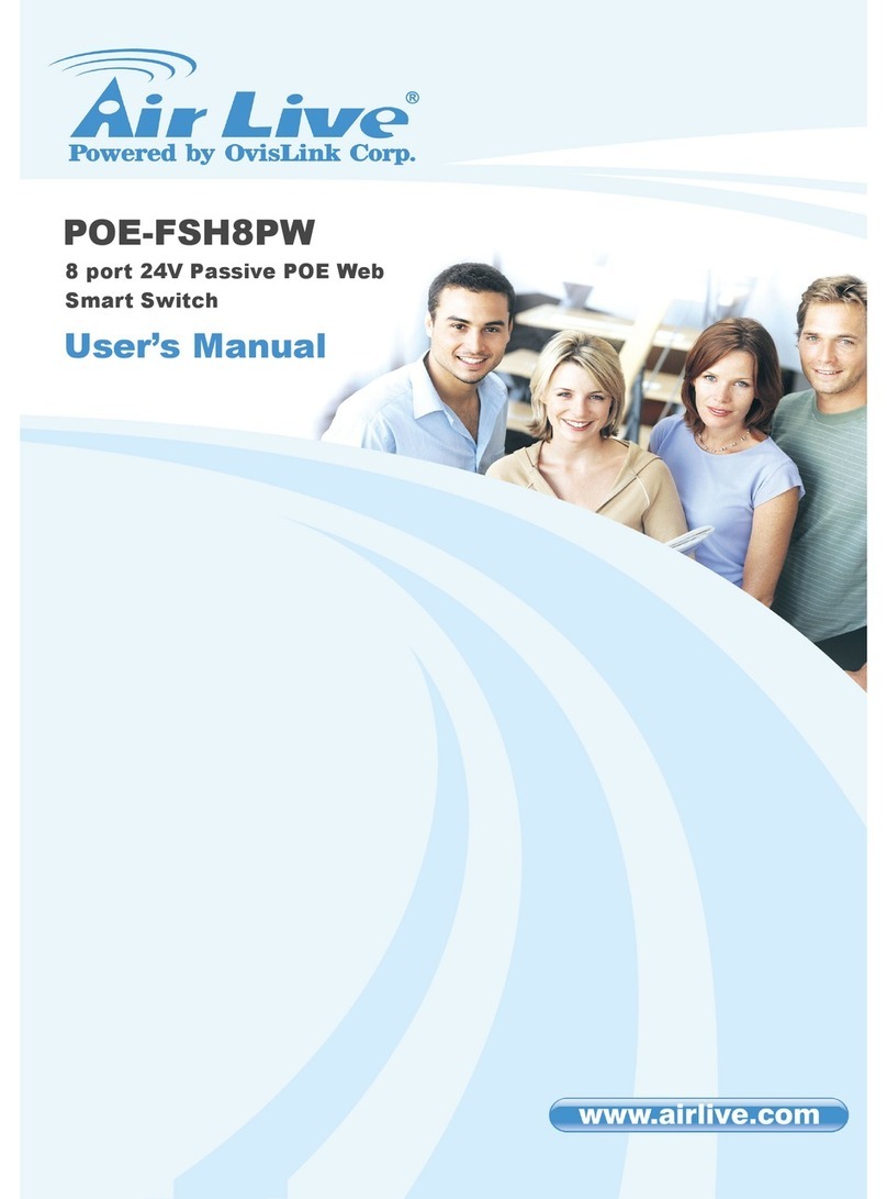 Ovislink Air Live POE-FSH8PW User manual