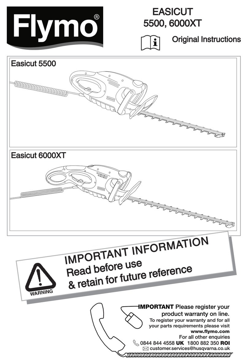 Flymo EASICUT 5500 User manual
