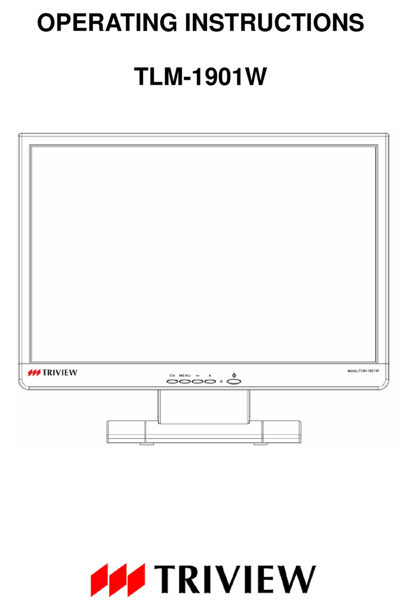 TRIVIEW TLM-1901W User manual