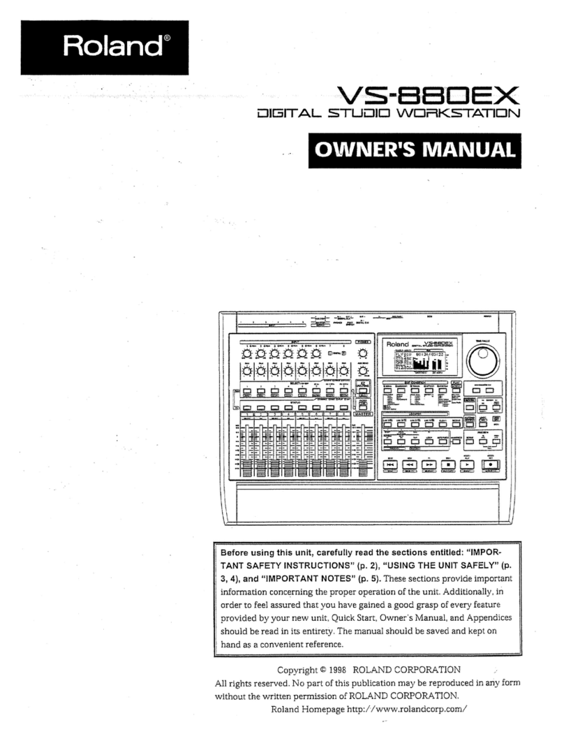 Roland VS-880EX_OM User manual