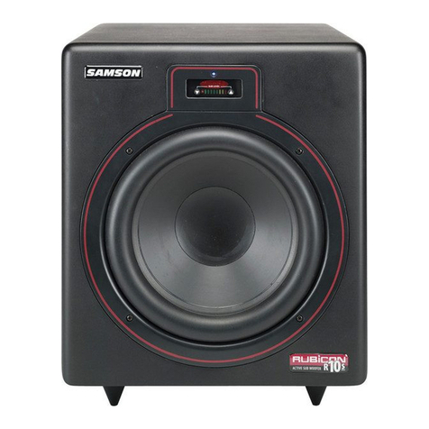 Samson Rubicon R10s User manual