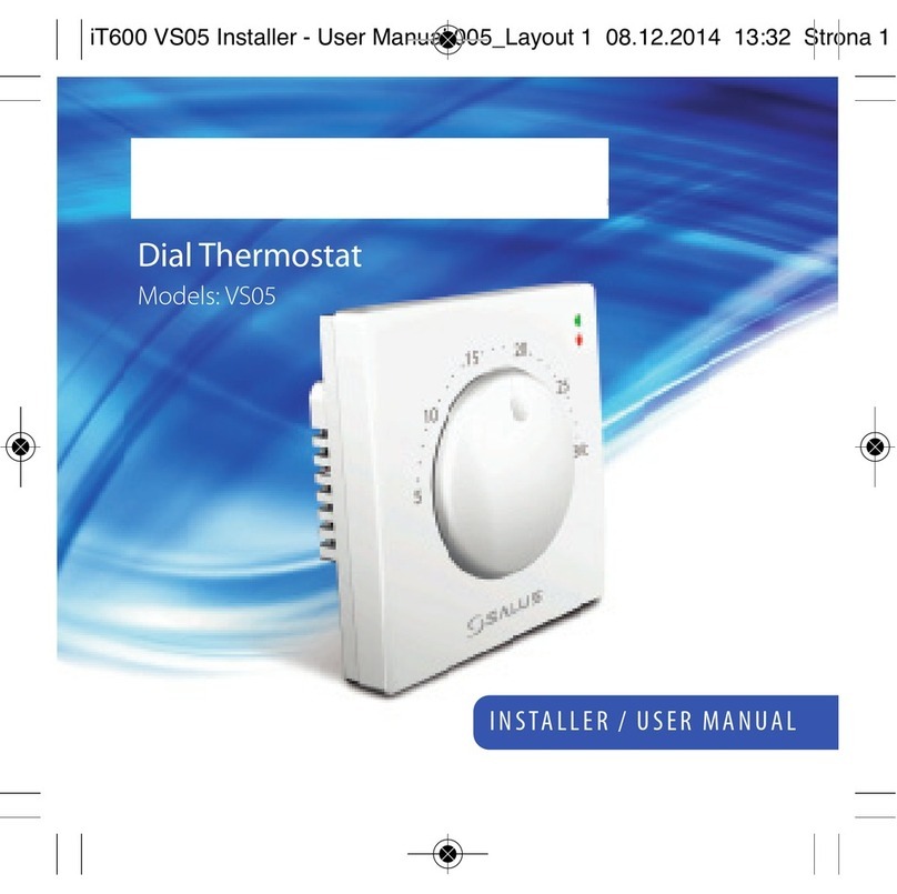 Salus VS05 User manual