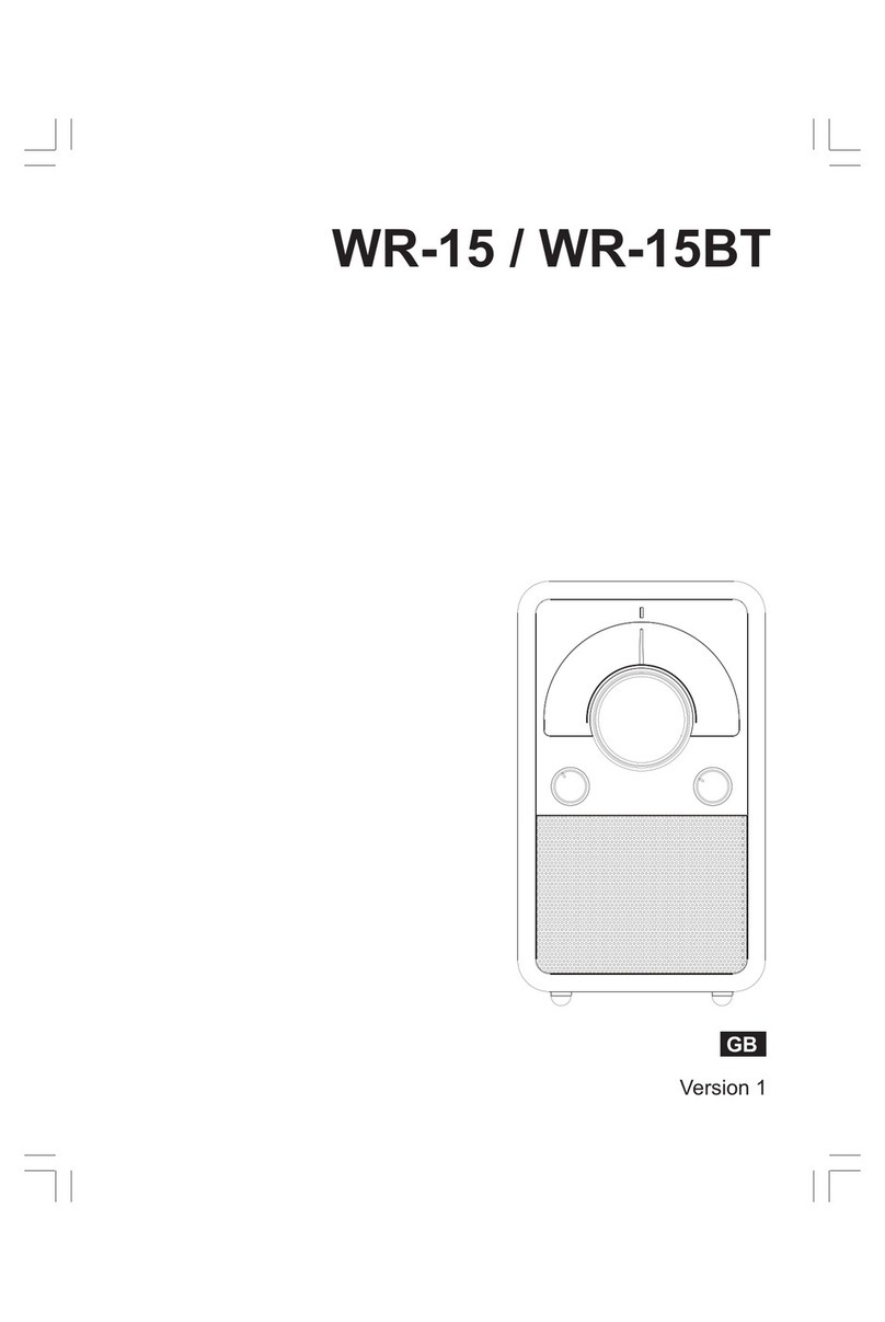 Sangean WR-15 user manual