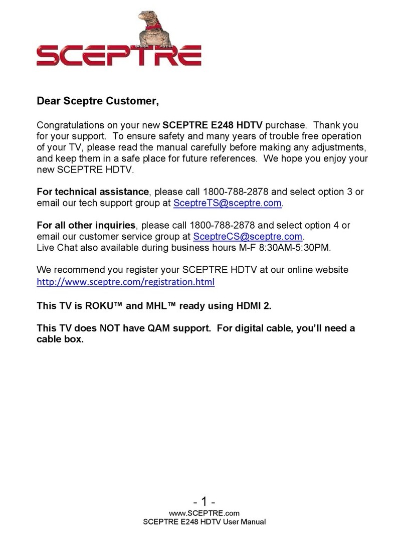 Sceptre E248 User manual